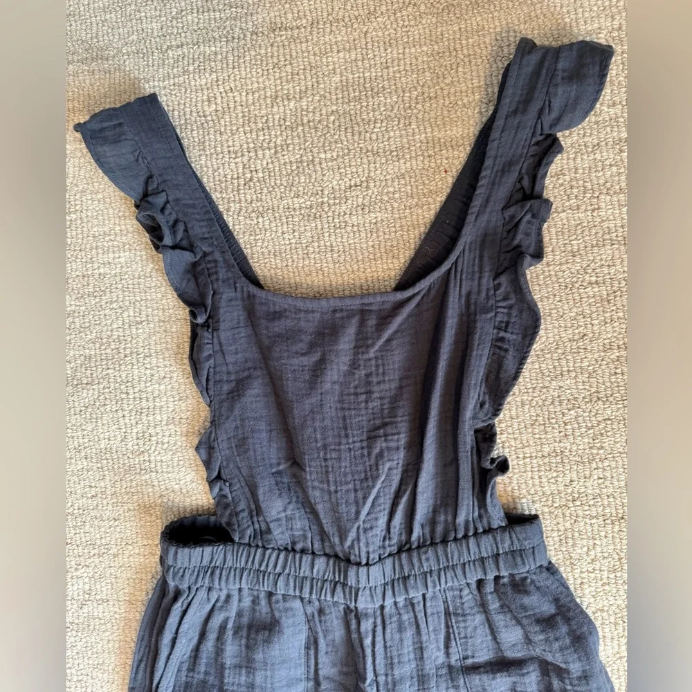UPWEST Organic Cotton Gauze Romper - Picture 3 of 11